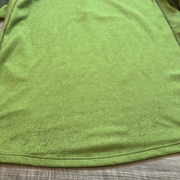 Patagonia men’s large pullover half zip long sleeve shirt green - Picture 8 of 8